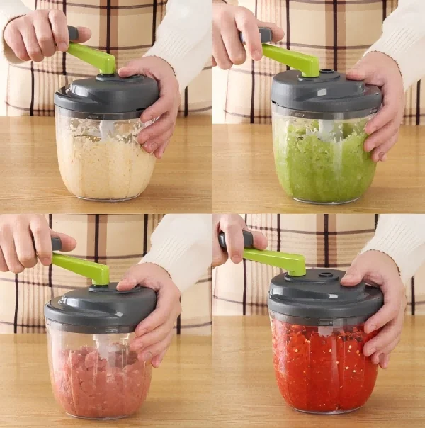 MANUAL MULTIFUNCTIONAL CHOPPER 5 BLADES